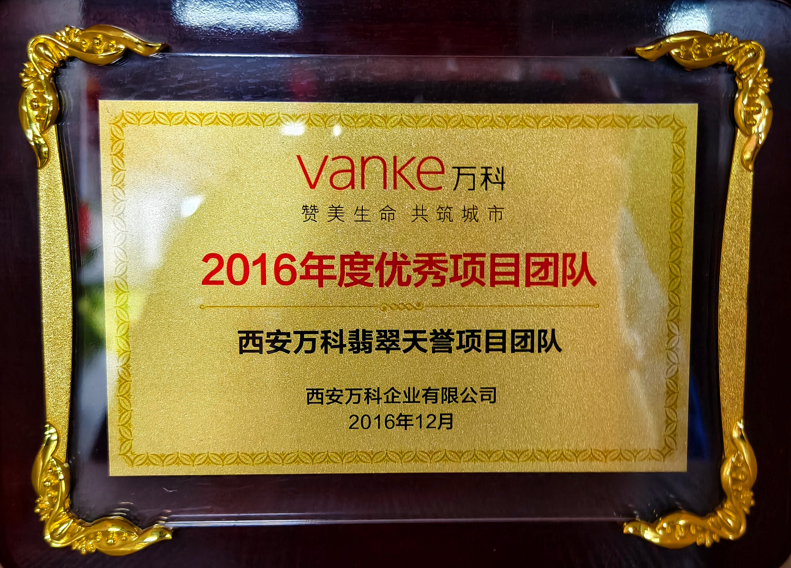 20240517/6646b844be2ed.jpg 2016年度優秀項目團隊-西安萬科翡翠天譽項目團隊.jpg